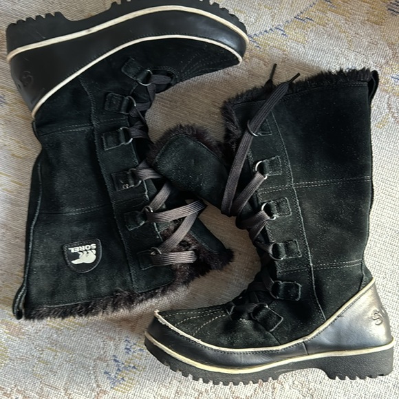 Sorel TIVOLI Suede Water Resistant Boots Size 7.5 - Picture 9 of 9